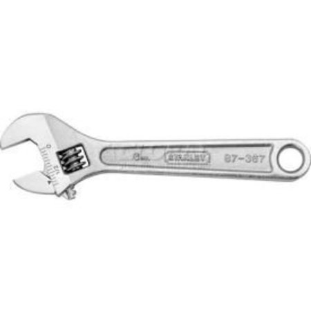 Stanley Stanley 87-367 6" Chrome Adjustable Wrench 87-367